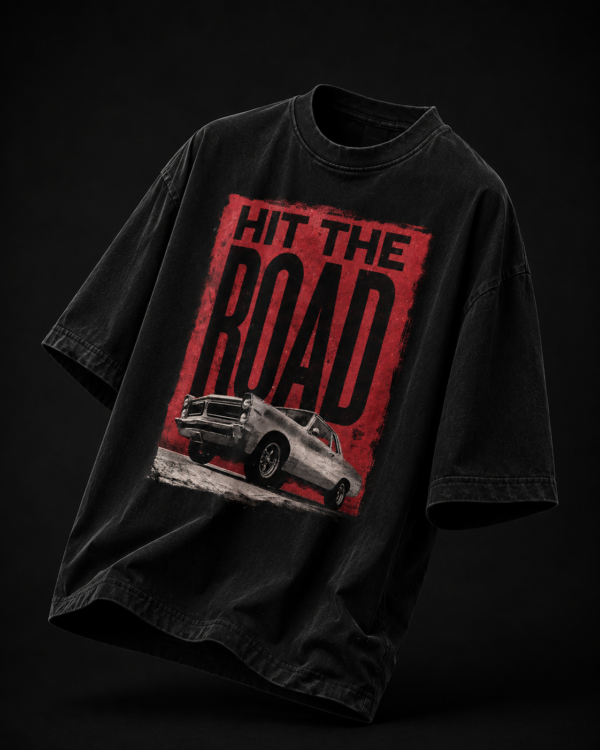 0A2E6557-6F90-45D9-B78E-BDAFB77330F9 Hit The Road – Vintage Oversized T-Shirt