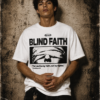 1F5835F9-C8A7-4AAC-9B17-5E9435EF6D16 Blind Faith Edition Premium Regular Fit Printed White T-Shirt