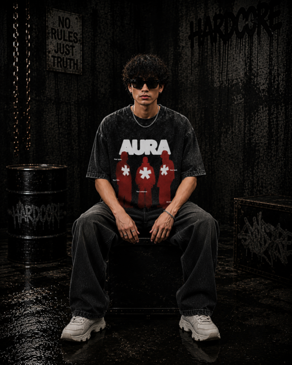 2275B7C7-C581-417D-AF88-6C514E137BC9 Aura Vision – Acid Wash Oversized Drop Shoulder T-Shirt