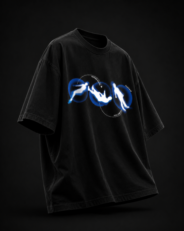 3F518FDF-DE38-4B15-B9AB-CCA6BE12A5D3 Lost In Orbit – Oversized Graphic T-Shirt