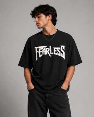 4E48C72B-4D40-4060-A5DC-F40F80BE9740 Fearless – Oversized Graphic T-Shirt