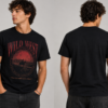 739AF5B1-2F6E-4727-91D6-FC5F5F6D62B8 Wild West Edition Premium Regular Fit Printed Black T-Shirt