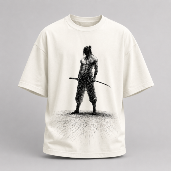 Shadow Ronin Oversized Off-White T-Shirt