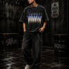 Heaven Fade – Acid Wash Oversized Drop Shoulder T-Shirt