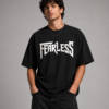 Fearless – Oversized Graphic T-Shirt