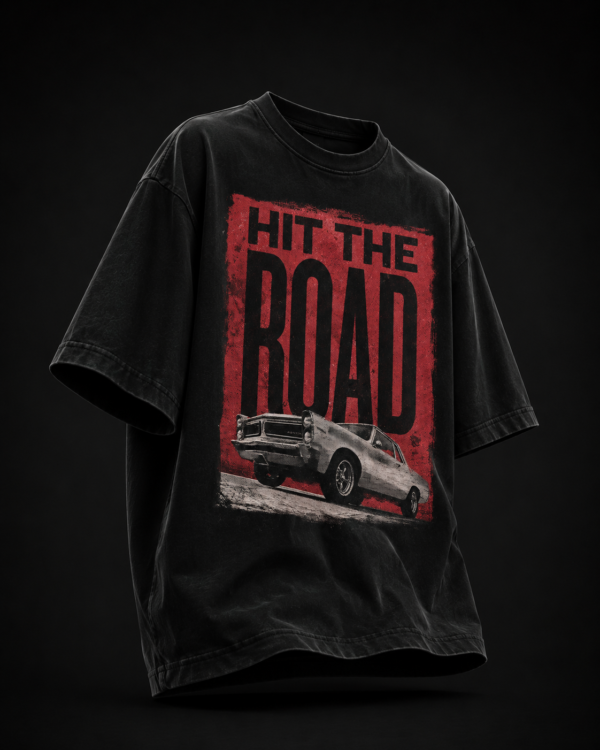 95489445-BC56-49D0-9C9E-9C449ED15355 Hit The Road – Vintage Oversized T-Shirt