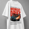9975473F-064A-401C-8FA6-2AB7EE7052D2 Midnight Drift Graphic Oversized White T-Shirt