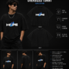 9D0E8068-7FCB-466A-BDCD-170B0A3230BD HOPE Butterfly Oversized T-Shirt
