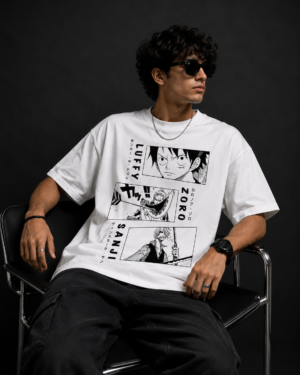BEC6EC36-243B-4563-B2F1-ACB7CC69E1D4 Monster Trio – Anime Oversized T-Shirt
