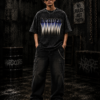 Heaven Fade – Acid Wash Oversized Drop Shoulder T-Shirt