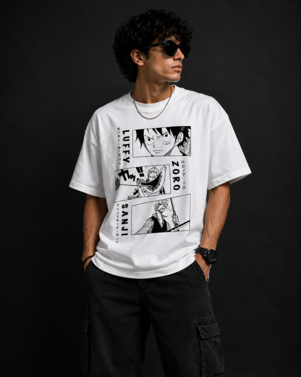 Monster Trio – Anime Oversized T-Shirt