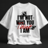 FAF28AF4-0344-4F7E-927A-CC1D92CFCEC6 Not Who You Think – Oversized Statement T-Shirt