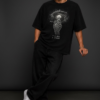 Photoroom_20260620_151349 As Above, So Below – Cosmic Connection Oversized Black T-Shirt
