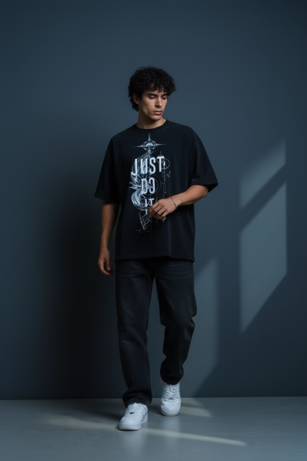 Photoroom_20260620_151729 Just Do It – Destiny Edition Oversized Black T-Shirt
