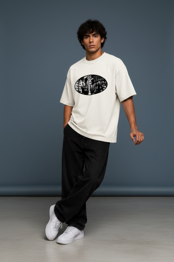Photoroom_20260621_203513 Midnight City Graphic Off-White Oversized T-Shirt