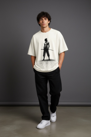 Shadow Ronin Oversized Off-White T-Shirt