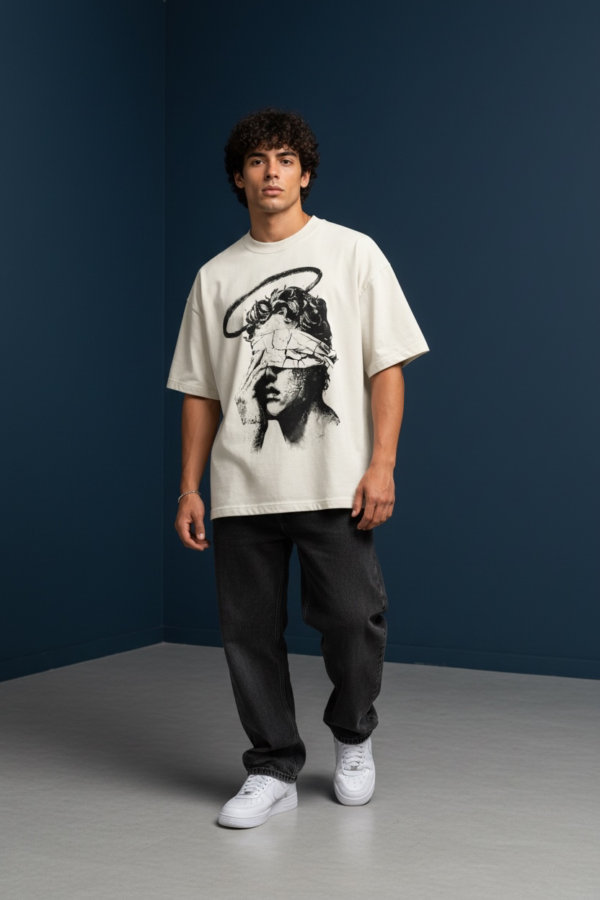 Photoroom_20260621_210803 Broken Halo Oversized Off-White T-Shirt