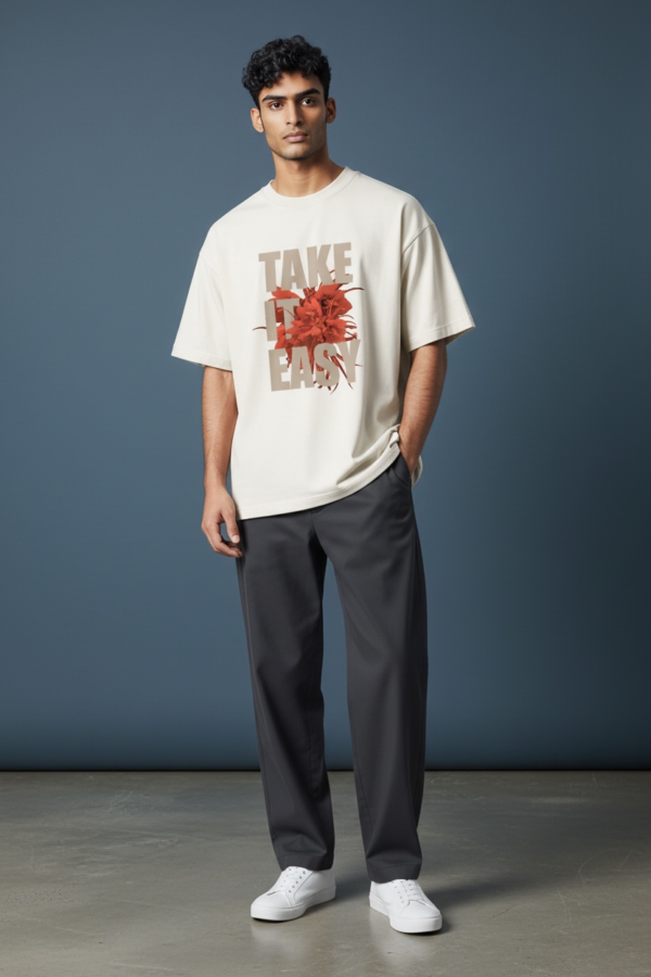 Photoroom_20260621_212306 Take It Easy Oversized Off-White T-Shirt