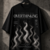 10F85F9A-42FE-4D3C-9092-B065A1351D10 Oversized Black Graphic T-Shirt for Men – Overthinking Inner Peace Streetwear Tee