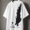 19982261-BE8D-4C31-B26A-2AEE4E4D5F5B Oversized Samurai & Shadow Dragon Graphic T-Shirt | Japanese Ink Art Streetwear Tee