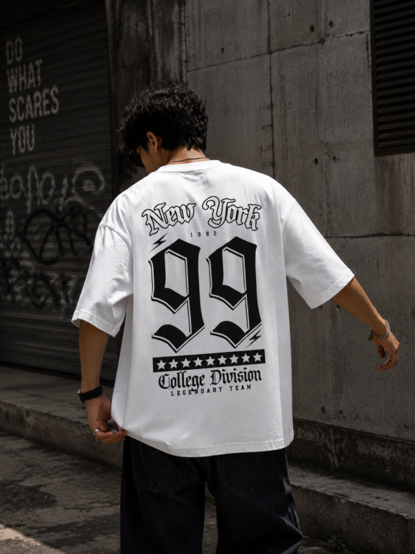 3987939D-663D-481D-853D-35D5CB3BDBEF New York 99 Oversized Graphic T-Shirt