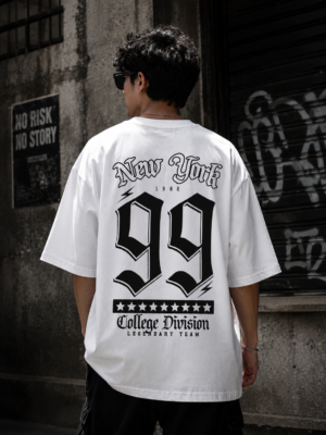 B4A67CAC-5A79-4C61-8F30-57863B3B0A5D New York 99 Oversized Graphic T-Shirt