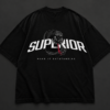 D3C60AEA-0C37-40D4-BA07-F32998A3760D Superior Snake Graphic Oversized Black T-Shirt for Men | Streetwear Cotton Tee